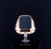 Men's gold ring
