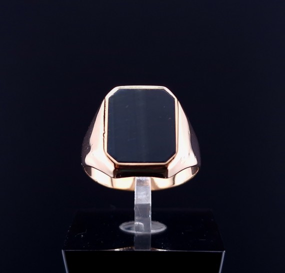 Men's gold ring