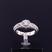 Kuldsõrmus teemantidega 0.53ct