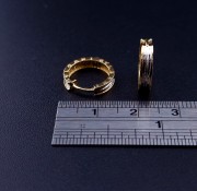 Золотые серьги 