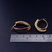 Gold earrings 