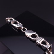 Серебряная цепочка на руку 
