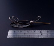 Серебряная брошь ( проба 813 )