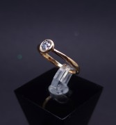 Kuldsõrmus teemantiga 0,25ct