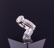 Kuldsõrmus teemantidega 0.53ct
