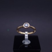 Kuldsõrmus teemantiga 0,25ct
