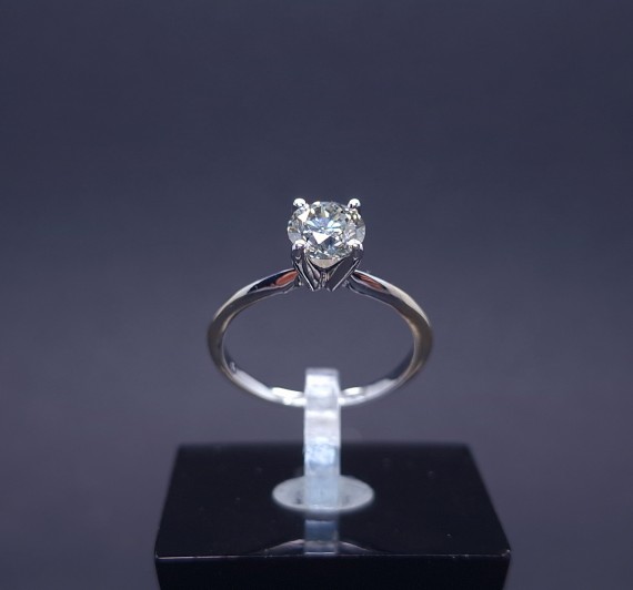 Kuldsõrmus teemantiga 1.01ct  VS2