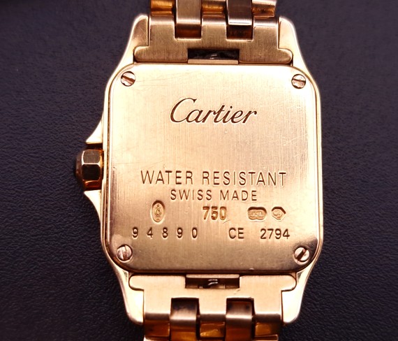 Kuldkäekellad "Cartier"