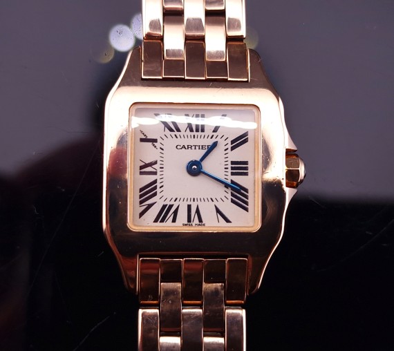 Kuldkäekellad "Cartier"
