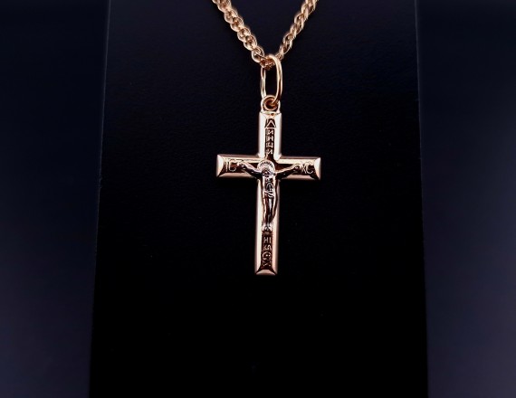 Gold cross