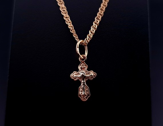 Gold cross