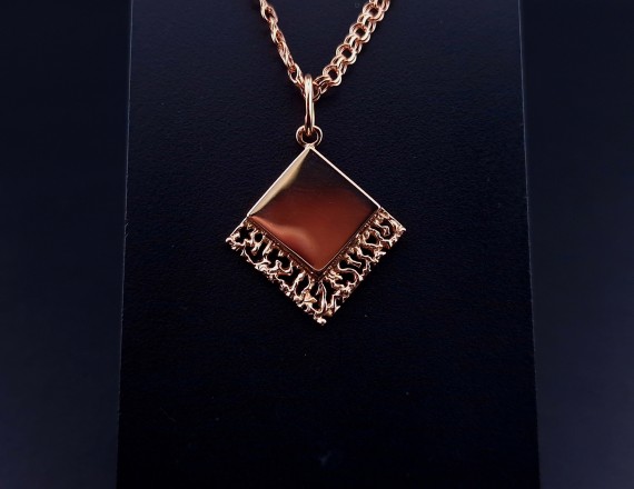 Vintage gold pendant 